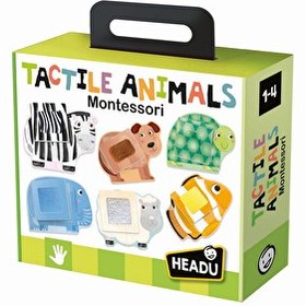 Resim Headu Tactile Animals Montessori (1-4 Yaş) 