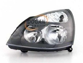 Resim Renault Clio Ön Far Siyah Sol 2001 Sonrası Uyumlu 