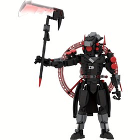 Resim 518 adet Executor Yapı Bloğu Modeli Ağ Animasyon Oyunu İstilası Tugay Karakterleri Montaj Tuğlaları (hediye kutusu ve kağıt kılavuzu ile) Tuvalet Hayranları Doğum Günü Hediyesi için Oyuncak 