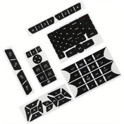 Resim Cloudstore Mercedes Cls C218 Slk W172 W204 Glk Klima Pencere Düğme Tamir Dekalı Siyah 