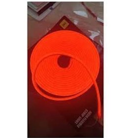 Resim 12 Volt 5 Metre Neon Led Şerit KIRMIZI 