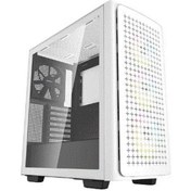 Resim Deep Cool CK560-WH Mid Tower Bilgisayar Kasası Beyaz 