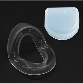 Resim 1 Adet Anti Horlama Kiti Taşlama Ağızlık Anti Horlama Mouith Guard Özel Kalıplama Ve Ayarlanabilir Ayar İle Saklama Kutusu Fildişi 