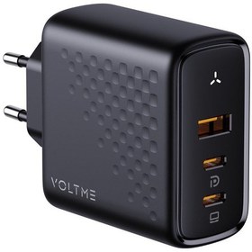 Resim Voltme V2025 Revo Siyah 100w Cca Gan Şarj Aleti 