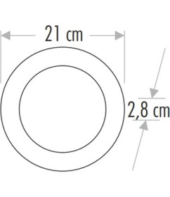 Resim Cata 25W Sıva Üstü LED Panel (Yuvarlak) (Beyaz) Cat CT-5271B 