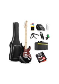 Resim Donner Dst-152 Full-size St Elektro Gitar Seti Siyah 