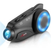 Resim Powermaster Maxto M3 Kameralı Motosiklet Bluetooth Intercom Kulaklık 
