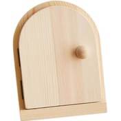 Resim Ahşap Anahtar Koruyucu Kapak Kolay Kurulum Priz Paneli Dekoratif Çerçeve Kahverengikayısı 