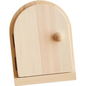 Resim Ahşap Anahtar Koruyucu Kapak Kolay Kurulum Priz Paneli Dekoratif Çerçeve Kahverengikayısı 