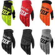 Resim Kir MoFox Motosiklet Yarış Eldivenleri - Dayanıklı Polyester Tam Parmak Tasarımı Ayarlanabilir Bilek Kayışı ile, Nefes Alabilen File ve Dokulu Tutuş için ATV, MTB ve Arazi Sporları | Tam Parmaklı Eldivenler 