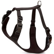 Resim Doggie Havalı Dokuma Köpek Göğüs Tasması Xlarge Siyah 2.5x65-75 Cm Çok Renkli 