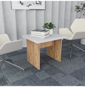 Resim Padova 5'li Ofis Takımı Model 3 Çam Beyaz 