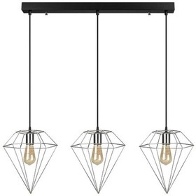 Resim Modern Krom 3 Lü Masa Üstü Sıralı Rustik Retro Metal Prizma Dekor 