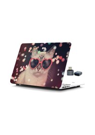 Resim Apple Uyumlu MacBook Pro 13 İnç Kılıf A2338 M1 M2 A2251 A2289 A1706 A1708 A1989 A2159 Tpu Uv Kedi Baskılı Karışık 
