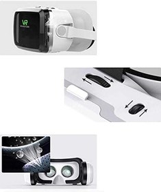 Resim Fogy VR Bluetooth stereo kulaklık ile birlikte gelir Sanal Gerçeklik Gözlüğü 