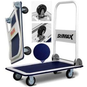 Resim Stilmax Malzeme Koli Yük Paket Taşıma El Arabası 175kg Kapasiteli 