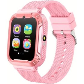 Resim Oldfriend Gençler İçin Pembe Akıllı Eğitici Oyun Saati 24 Oyun Kamera Adımsayar Diğer 