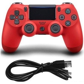 Resim Novahub Ps4 Çift Titreşimli Kablolu Kumanda - Ergonomik & Dayanıklı, 2.2m Kablo, Siyah 