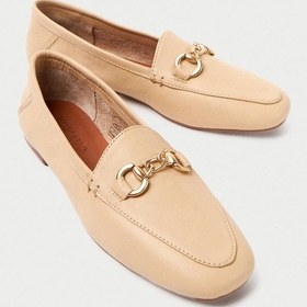 Resim Mubiano Hakiki Deri Collection Kadın Babet Bej -mcmng2446-bj Bej 