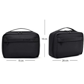 Resim D-Pack Erkek Siyah Kumaş El Çantası - Siyah / 00 