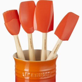 Resim Craft 5’li Mutfak Aleti Seti Standlı - Açık Yeşil 