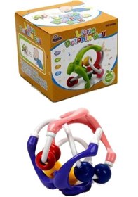 Resim restinal Kutulu Çıngıraklı Yunus Bebek Emekleme Oyuncağı 