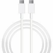 Resim SX262M 3A 45W Type-C To Type-C 2 Metre Beyaz Data Ve Hızlı Şarj Kablosu Winex