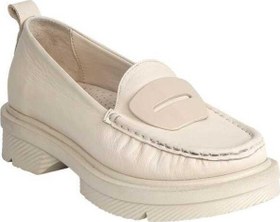 Resim Mammamia D24YA-850 KALIN TABAN LOAFER DERİ KADIN AYAKKABI 