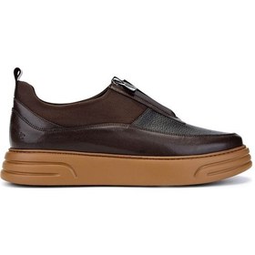 Resim Tamer Tanca Erkek Hakiki Deri Kahverengi Casual Ayakkabı 537 3481 Erk Ayk Sk24-25 Kahve Dr Kahve Kahverengi 