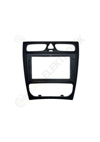 Resim Oto Tablet Çerçeve Tac-124 Benz C Class W203 /2002-2006 Benz Clk-class W209 2002-2004 9" Siyah 