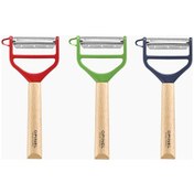 Resim Opinel T-duo Ahşap Saplı Meyve-sebze Soyacağı 001 