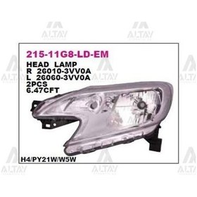 Resim Depo 21511G8RLDEM Ön Far Sağ Nissan Note 13- 