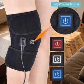 Resim Ultra-Thin Breathable Knee Support Brace - USB Güçlü, Hızlı Isıtma Teknolojisi, Hızlı Eklem, Derin Isınma ve Dolaşım, Erkekler ve Kadınlar İçin Kolay Giyim, Hava Koşulu Ortamlar İçin İdeal, Diz Destekleri 