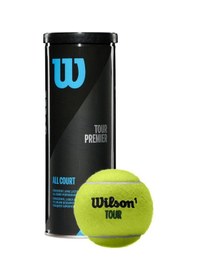 Resim Wilson Tenis Topu Tour Premier All Ct 3 Lü Wrt109400 