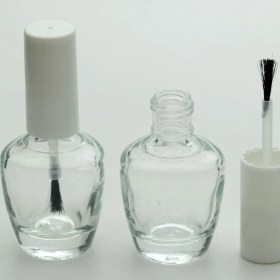 Resim D&B Boş Oje Şişesi 14 ml (10 Adet) Konik Boş Şişe 