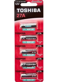 Resim Toshiba 27A BP-5C 12V Alkalin Pil 5'li 