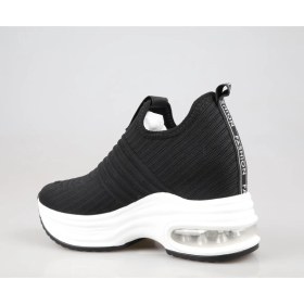 Resim Guja 24Y300-8 Dolgu Topuk Siyah Kadın Sneakers 