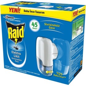 Resim Raid Elektrolikit Sinek Kovucu 45 Gün Sistem 