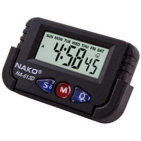 Resim NAKO KÜÇÜK KRONOMETRE DIGITAL ARAÇ SAATİ NA-613D 