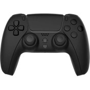 Resim P4 Plus Bluetooth Titreşimli Ps4/ps5 Uyumlu Pc Telefon Joystick Kablosuz Oyun Kolu Siyah 