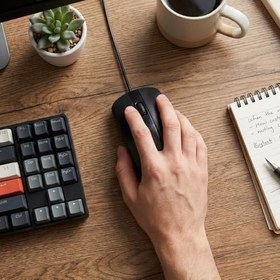 Resim Torima TM-06 Kablolu Siyah Optik Mouse 