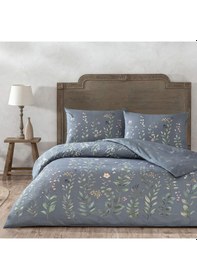 Resim Taç Serelis Ranforce Çift Kişilik Nevresim Takımı Mavi 000000001000051042 MAVI 