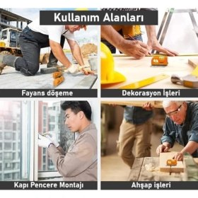 Resim Daisy Home Cep Tipi Mini Su Terazisi Kırmızı Mıknatıslı Su Terazisi 