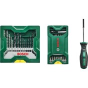 Resim - X-Line 15 Parça Delme & 25 Parça Vidalama Ucu Seti + Tornavida 