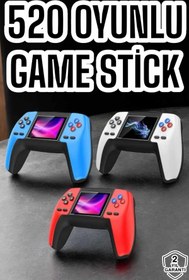 Resim ZERO LAND FLZ-SHOP Game Stick Oyun Konsolu 520 Oyunlu Retro Oyunlu Led Ekran 