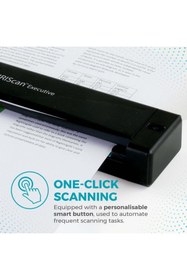 Resim IRIScan Executive v4 Mobil Tarayıcı, USB Güçlü, A4 Dubleks Tarama, OCR, PDF ve Word Desteği 