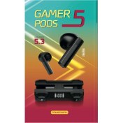 Resim Powerway Gamer Pods 5 Dokunmatik Bluetoot Kulaklık Vrs. 5.3 
