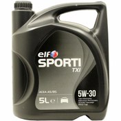 Resim Elf Sporti TXI 5W-30 5 Lt Tam Sentetik Motor Yağı ACEA A5\u002FB5 