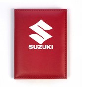 Resim HEDİYEDİYE Suzuki Kırmızı Ruhsat Kabı 