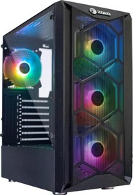 Resim Pasha 4x12cm Autoring Rgb Fan Temper Cam Mesh Panel Gaming Kasa 